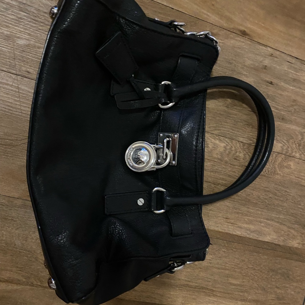 Michael Kors Black Lock Purse